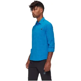 Mammut Lenni Langarmhemd Glacier Blue / Marine M