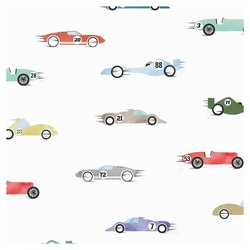Disney & VELUX Goodnight Collection Verdunkelungsrollo DKL manuell Disney Rennautos 4654, 78x180 cm (MK12), Aluminiumschiene,GEL,Manuell,VELUX