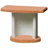 Buschbeck Beistelltisch 70 x 41 cm Beton grau