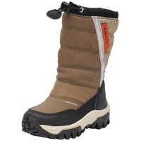 GEOX Himalaya Boy B ABX Ankle Boot, BEIGE/Black, 32 EU