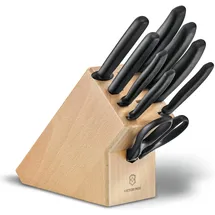 Victorinox Swiss Classic Messerblock 9-tlg. Schwarz