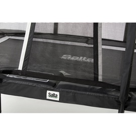 Salta Premium Black Edition 214 x 153 cm inkl. Sicherheitsnetz schwarz