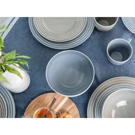 CreaTable Stripes Kombiservice 16-tlg. blau