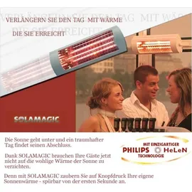 Solamagic Infrarotstrahler ECO+ 2000 W  titan