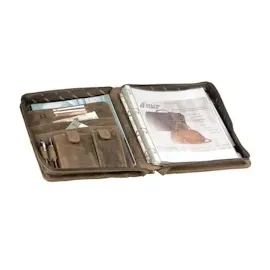 GREENBURRY Vintage Schreibmappe braun