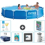 Frame Pool Rund - 366x76 Cm - 7-teilig  S3