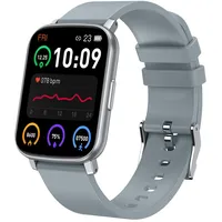 PYRODUM Smartwatch Herren Damen, 1,65" Fitnessuhr, Smart Watch mit 24/7 Herzfrequenz/Schlafüberwachung/SpO2/Schrittzähler, 24 Sportmodi IP68 Wasserdicht Aktivitäts & Fitness-Tracker für Android iOS