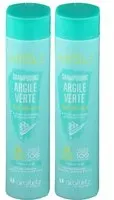 Argiletz Coeur d'Argile Shampoing Argile Verte Shampooing 2x200 ml
