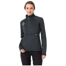 Ternua Momhill Fleece Mit Halbem Reißverschluss - Whales Grey - M
