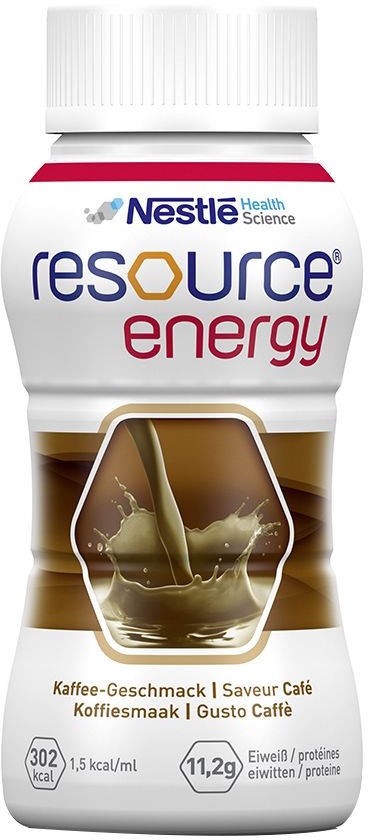 RESOURCE® Energy Coffee 4x200 ml fluide
