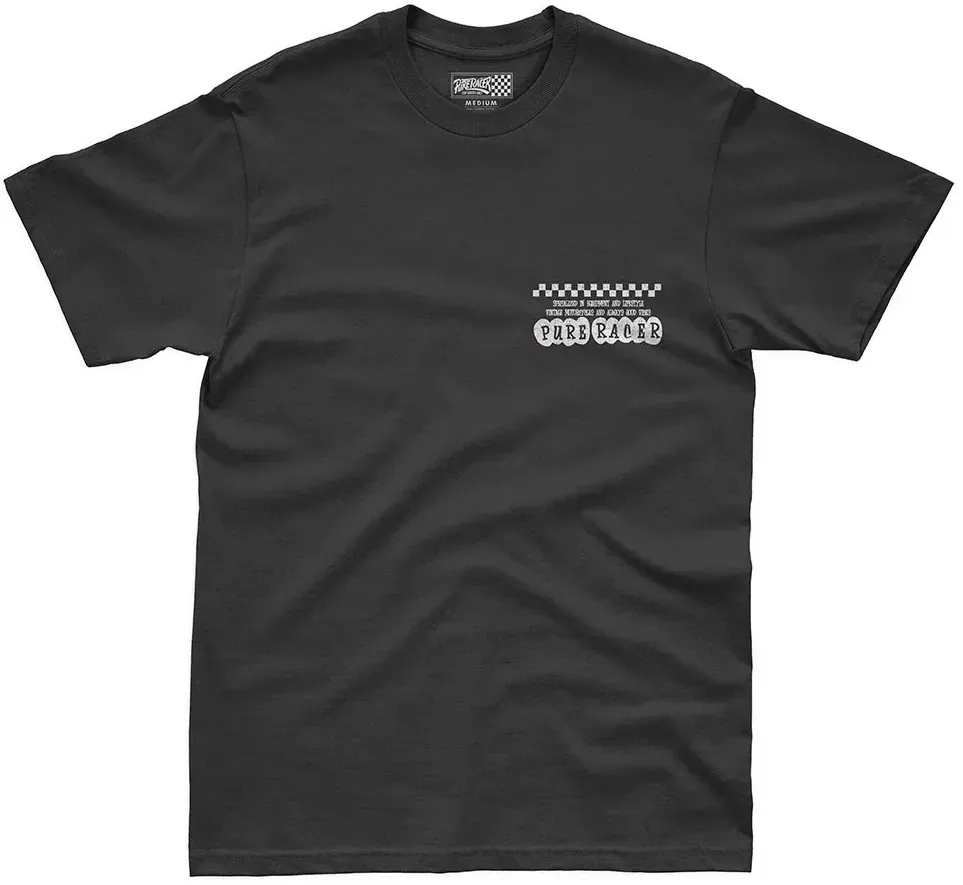 Pure Racer Direction Or Speed Kurzarm-t-shirt - Black - 2XL