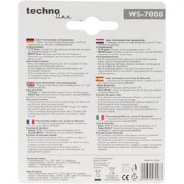Technoline WS 7008 Solar-Thermometer