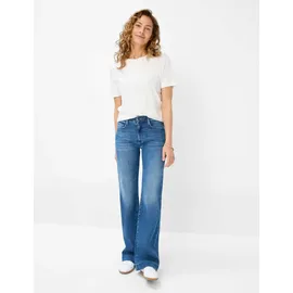 Brax Damen, Five-Pocket-Hose Style MAINE USED LIGHT BLUE, denim blau Gr. 48K