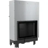 Kratki Kamineinsatz MBA 17 kW Stahl Schwarz