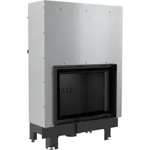 Kratki Kamineinsatz MBA 17 kW Stahl Schwarz