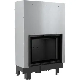 Kratki Kamineinsatz MBA 17 kW Stahl Schwarz