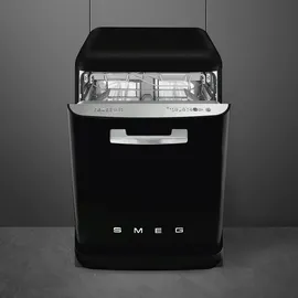 Smeg LVFABBL3 Geschirrspüler (freistehend, 598 mm breit, Schwarz)