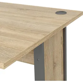 Tvilum Schreibtisch Eiche Silbergrau