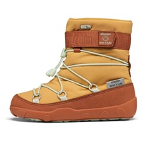 Affenzahn Schneestiefel Vegan Snowy wasserdicht, warm gefüttert, vegan, zum Reinschlüpfen, Größe 21-32 Mini A TURE Gelb - Beige - 31 EU