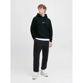 JACK & JONES Hoodie Schwarz M