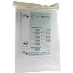 Bettschutzeinlage Folie Frottee 100x150 1 St