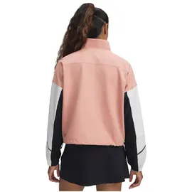 Under Armour Unstoppable Damen Kapuzensweater, pink - canyon pink/stone/black L