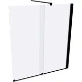 Hüppe Xtensa pure Badewannenabtrennung Gleittür 1-teilig mit