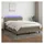 vidaXL Boxspringbett 140 x 200 cm Taupe