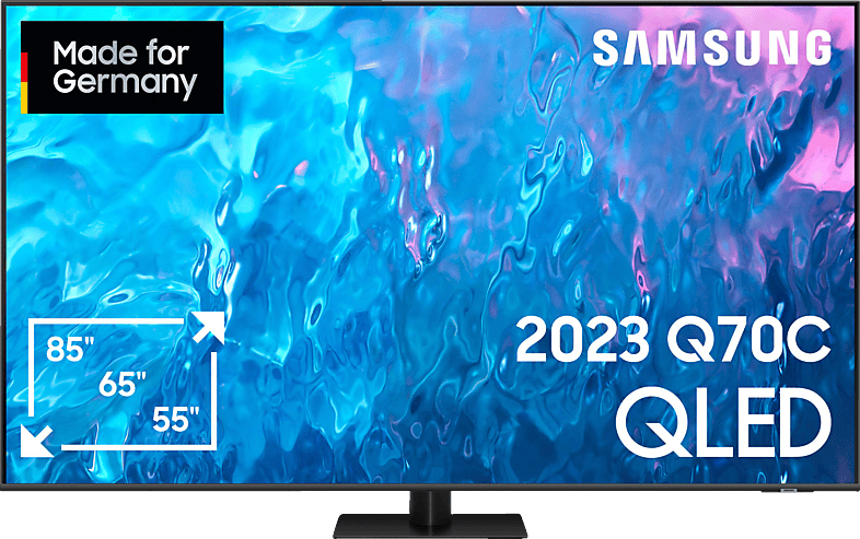 SAMSUNG GQ85Q70CAT QLED TV (Flat, 85 Zoll / 214 cm, UHD 4K, SMART TV, Tizen)