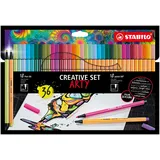 Stabilo Filzstift Set 36 St. mehrfarbig