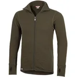 Woolpower Full Zip Jacket 400 Wolljacke pine green, XL
