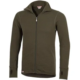 Woolpower Full Zip Jacket 400 Wolljacke pine green, XL
