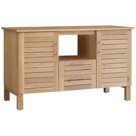 Tikamoon Waschbeckenunterschrank aus Eichenholz 125 Soho