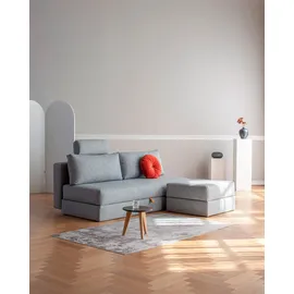 Innovation Living Hocker Cornila Polyester 75 x 45 x 75 cm Grau