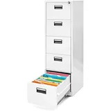 Jan Nowak V005 Aktenschrank 162 cm x 46 cm x 62 cm Weiß