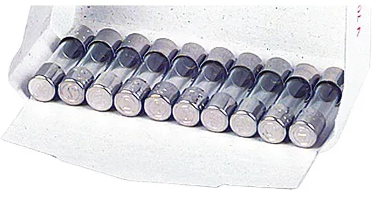 Feinsicherung träge Glasrohr mit Löschmittel 8 A (5 x 20 mm) - 10 Stück