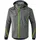 Erima Softshelljacke Funktion Kinder grey melange/green gecko 164