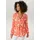Aniston CASUAL Schlupfbluse mit fantasievollem, grafischen Blumendruck Rot 42