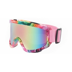 PACIEA Skibrille Winddichte polarisierte Licht- und Nebelschutzbrille für Bergsteiger c1