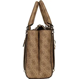 GUESS Eco Erica 2 Compartment Satchel Latte Logo - Einheitsgröße