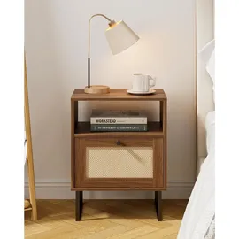 luxuskollektion Rattan Nachttisch mit Schublade