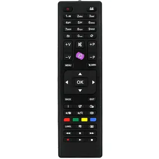 Alltro Ersatz Fernbedienung passend für Telefunken TV D32H285R4 D32H287M4 D32H287Q4 D32H289N3C D39F185M3W D39F185N3C