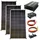 Solartronics Solar Set Poly 1500 W inkl. 3x130 W Spannungswandler 30A