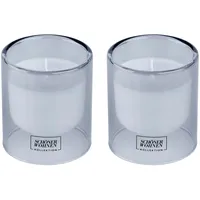 Schöner Wohnen Soft Cotton S Duftkerze 2 St. blau