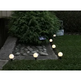 Star Trading LED Lichterkette Solar 5 m Weiß