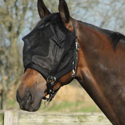 QHP Halfter-Fliegenmaske Combi, Cob