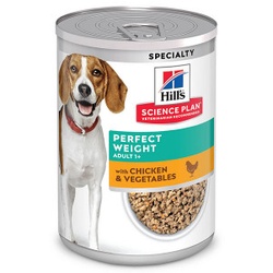 Hill's Adult Perfect Weight Hundefutter (Dosen 363 gr) 2 Paletten (24 x 363 g)
