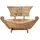 SIT Möbel Truhenbank Romanteaka Beige 145 x 99 x 65 cm