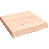 vidaXL Waschtischplatte 40x40x(2-6) cm Massivholz Unbehandelt