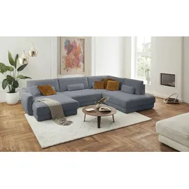 Lounge Collection Wohnlandschaft Chenille 3-Sitzer Beige